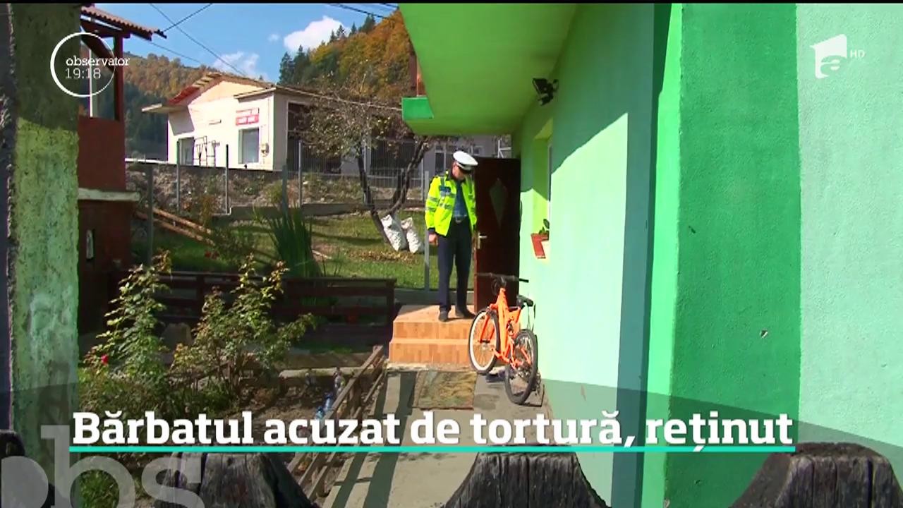 Bărbatul din Argeş acuzat că timp de şase ani şi-a torturat iubita, reţinut de poliţişti