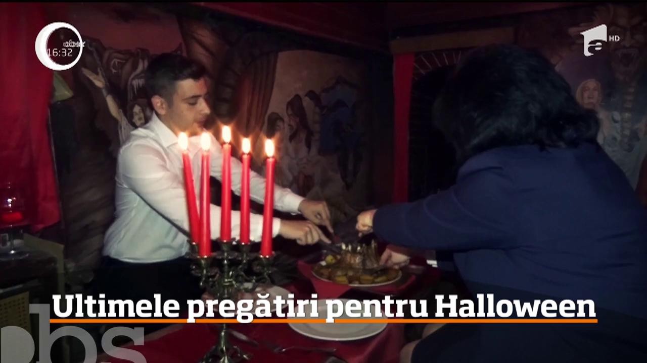 Ultimele pregătiri pentru Halloween la Castelul lui Dracula, din Pasul Tihuţa