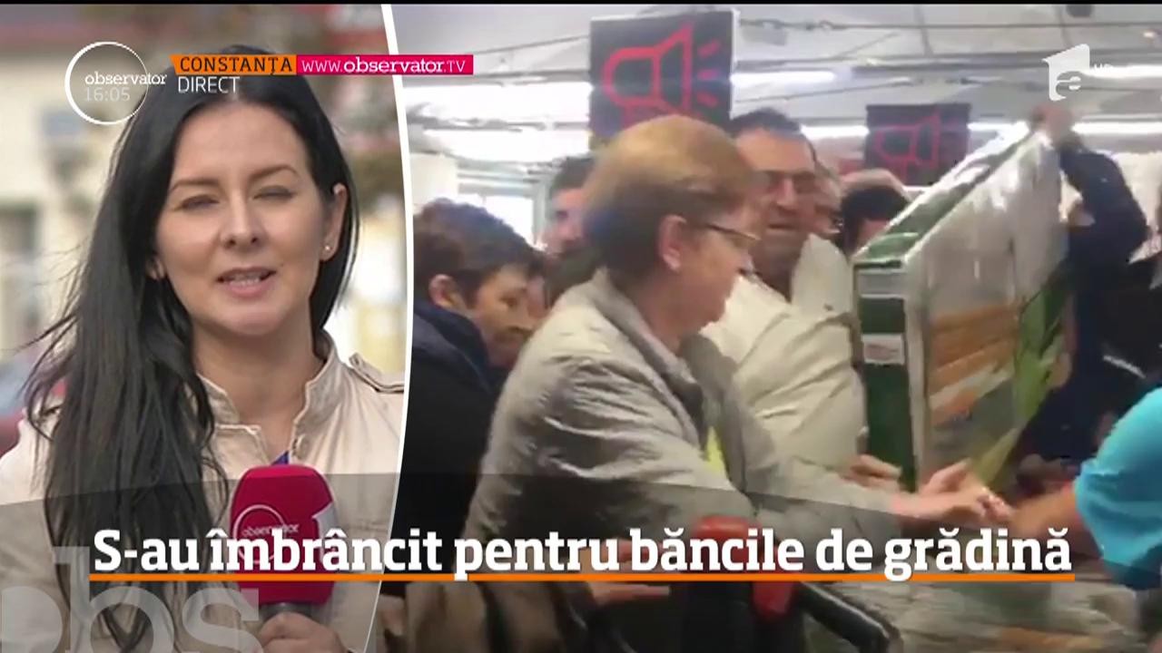 S-au &icirc;mbr&acirc;ncit ca la un meci de rugby pentru o promoție