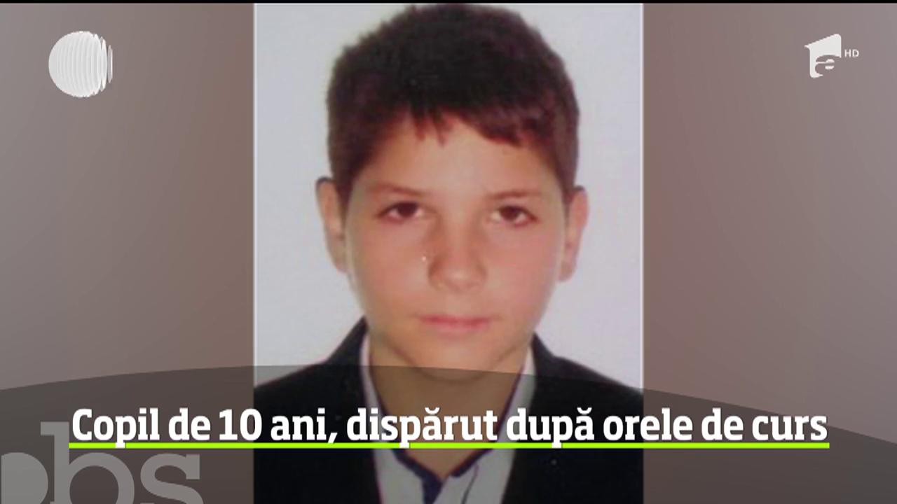 Este alertă &icirc;n judeţul Iaşi, după ce un copil de 10 ani nu s-a mai &icirc;ntors acasă după şcoală