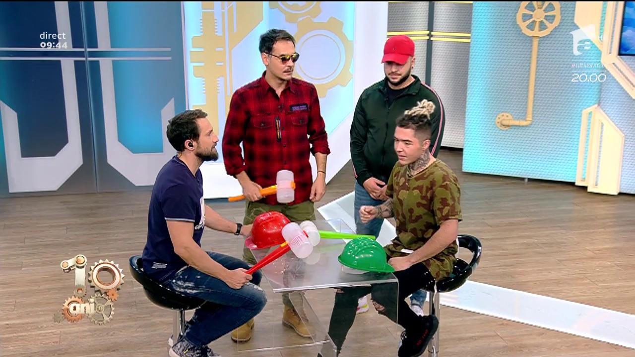 Lino Golden l-a bătut pe Dani Oțil, la jocul "Piatră, h&acirc;rtie, foarfecă"