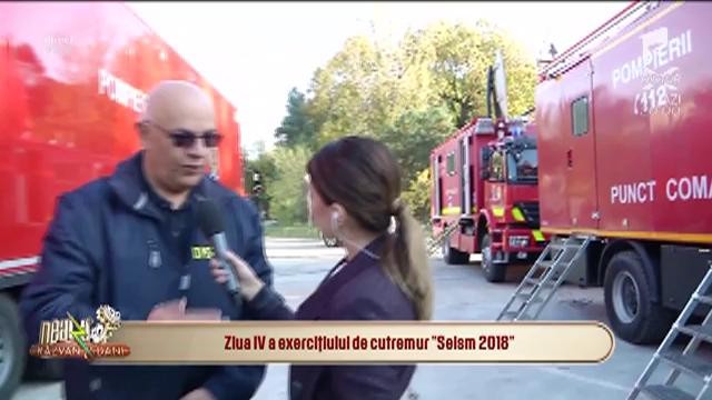 A &icirc;nceput ziua IV a exercițiului de cutremur &bdquo;Seism 2018&rdquo;