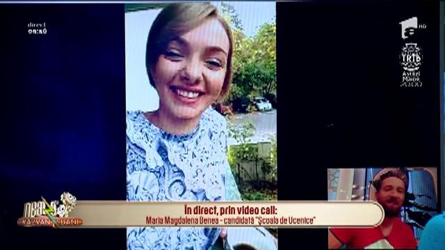 Ucenica Maria, interviu video cu matinalii: &bdquo;&Icirc;mi place să pictez și să tatuez&rdquo;