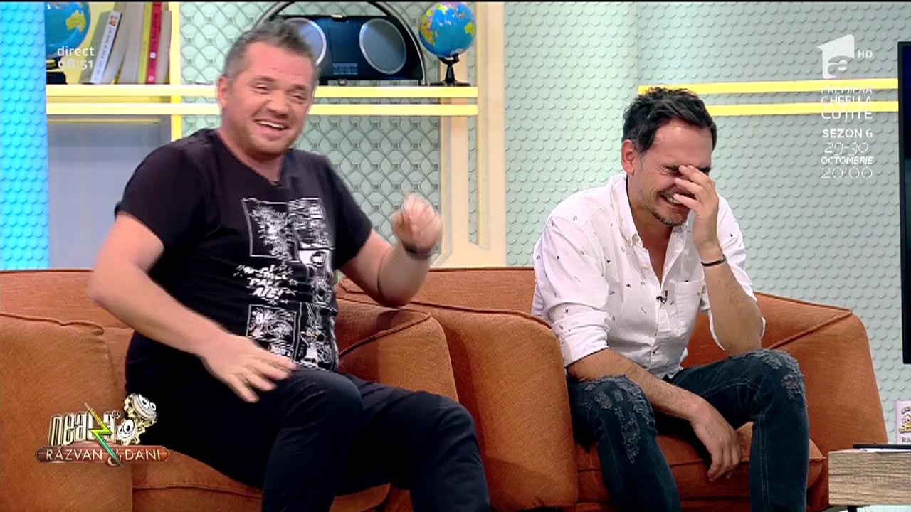 Criză de r&acirc;s &icirc;n platoul Neatza! Cătălin Oprișan: &bdquo;Și acum pune-mi roțile alea care se &icirc;nv&acirc;rt. Neatza cu Bugs Bunny&rdquo;