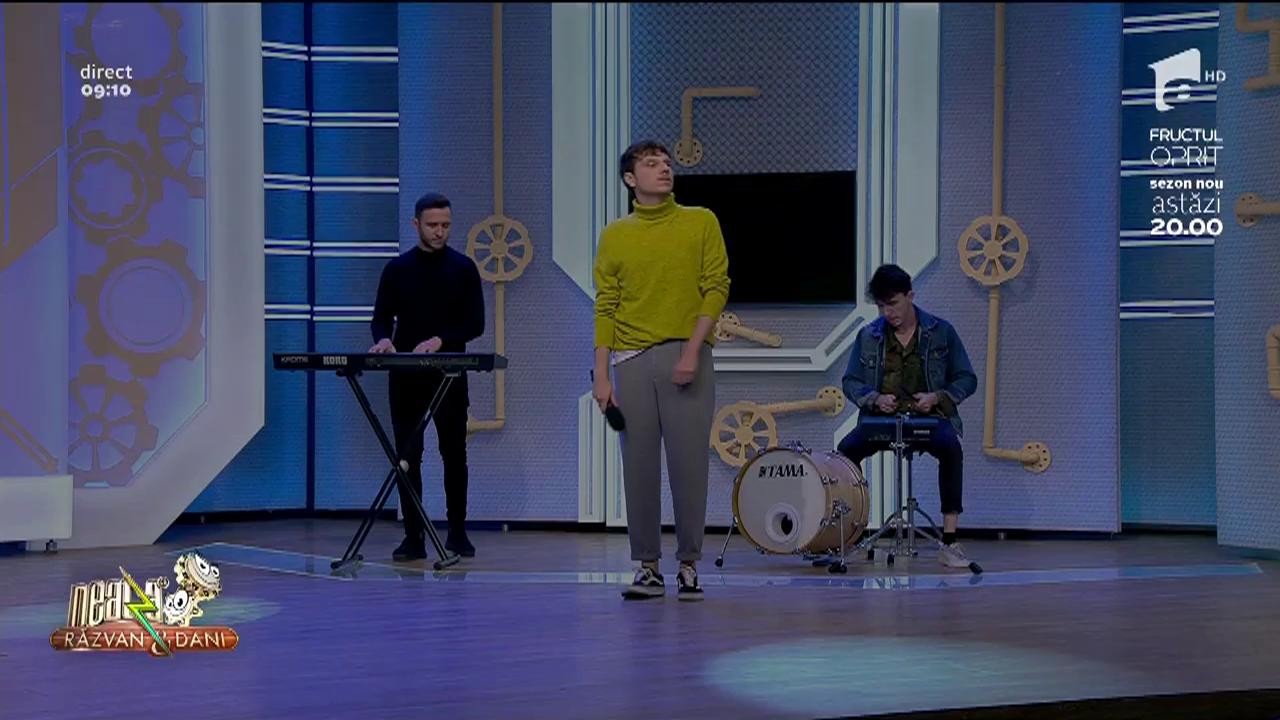 Bastien c&acirc;ntă, la Neatza, melodia "Stay With Me"