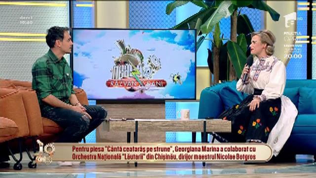 Georgiana Marina c&acirc;ntă, la Neatza, melodia "C&acirc;ntă ceteraș pe strune"