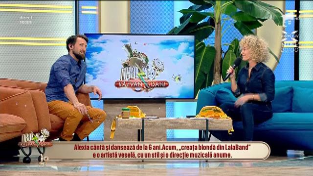 Alexia Țalavutis c&acirc;ntă, la Neatza, melodia "Lumea Mea"