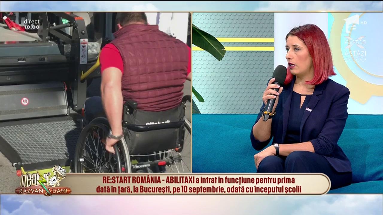 RE:START ROM&Acirc;NIA - ABILITAXI, serviciul de transport gratuit adaptat pentru persoanele cu dizabilități, este acum și &icirc;n București