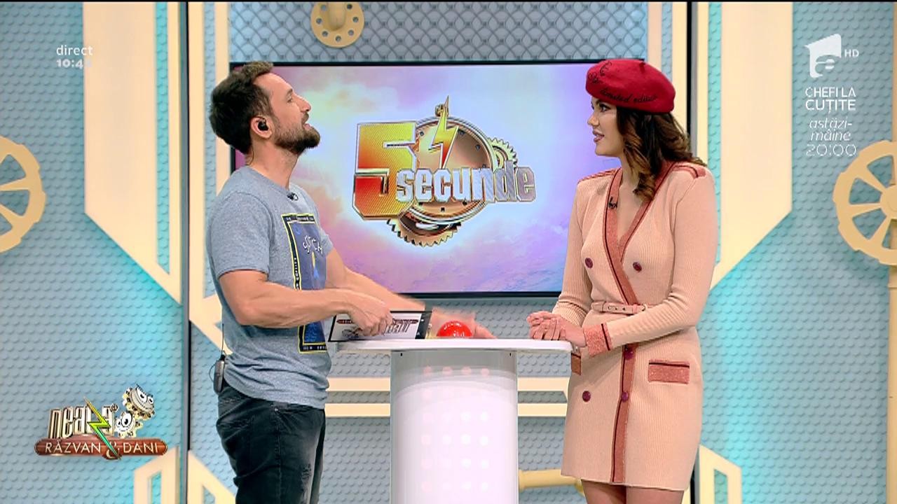 Provocarea "5 secunde".  Emily Burghelea vs. Dani Oțil