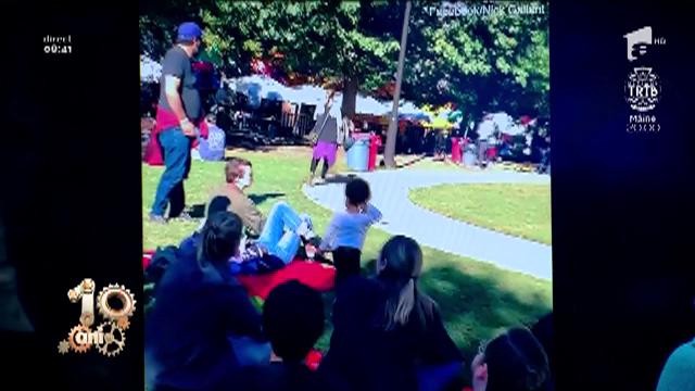 Smiley News. Absolut adorabil! O fetiță din SUA a &icirc;mbrățișat pe toată lumea din parc &icirc;nainte să plece