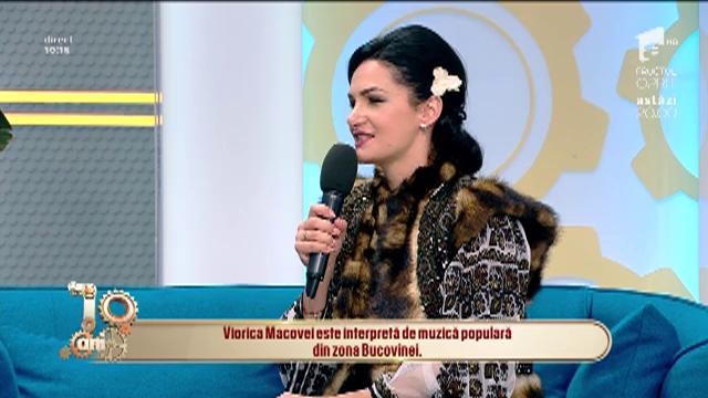Viorica Macovei c&acirc;ntă, la Neatza, melodia "Omule, fiu credincios"