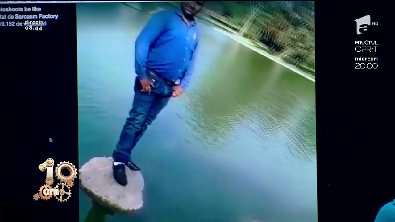 Smiley News. Cea mai nereușită poză de pe lac. Cade &icirc;n apă așa cum nu s-a mai văzut