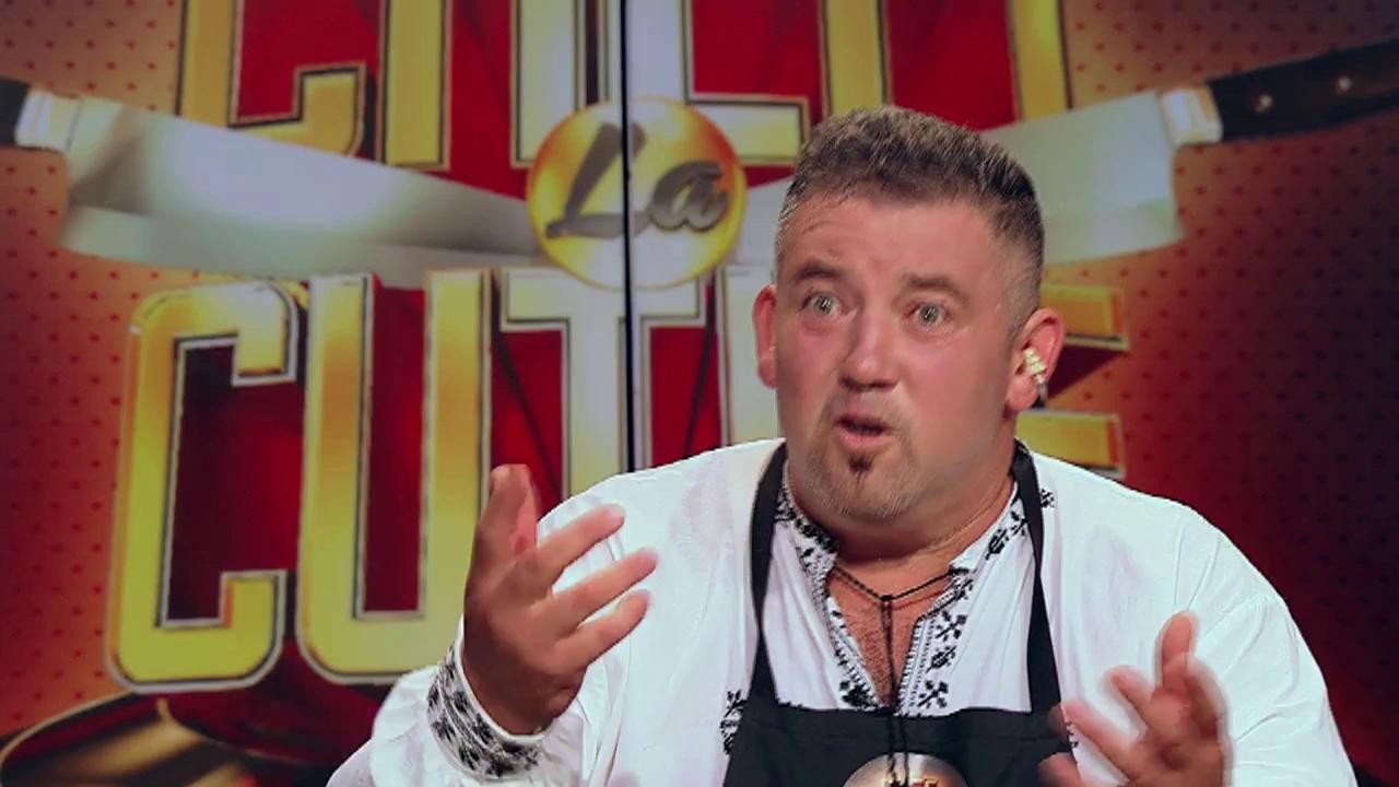 Marius Bogin a venit pentru a treia oară la Chefi la Cuţite: "Vreau să câştig finala în echipa lui chef Scărlătescu!"