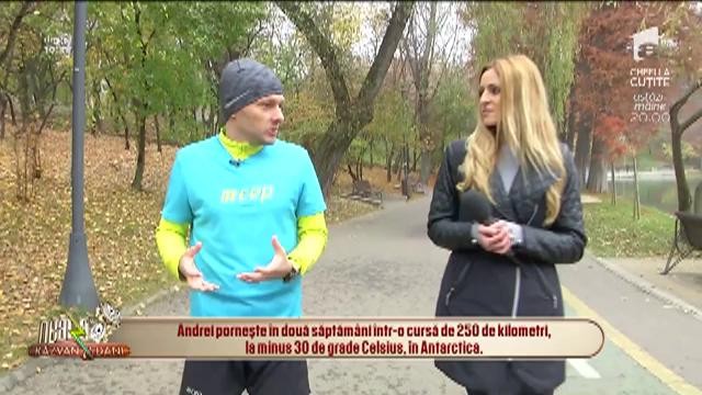Andrei Gligor, pregătit să alerge c&acirc;te 250 de km pe fiecare continent!: &rdquo;&Icirc;n Antartica vor fi și minus 30 de grade. Organizatirii pun la dispoziție doar apă&rdquo;