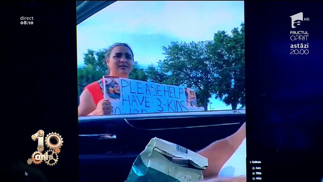 Smiley News. Cerșetoare rom&acirc;ncă din SUA, pusă la fugă de rom&acirc;ni. Cum s-a &icirc;nt&acirc;mplat