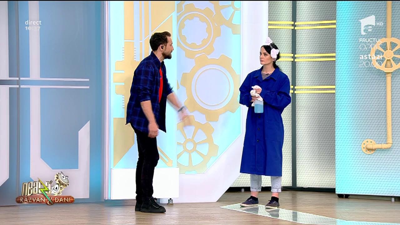 "Școala de Ucenice". Andra Cuvinciuc a ajuns la coada măturii: &rdquo;Eu pentru asta am intrat &icirc;n televiziune!&rdquo;