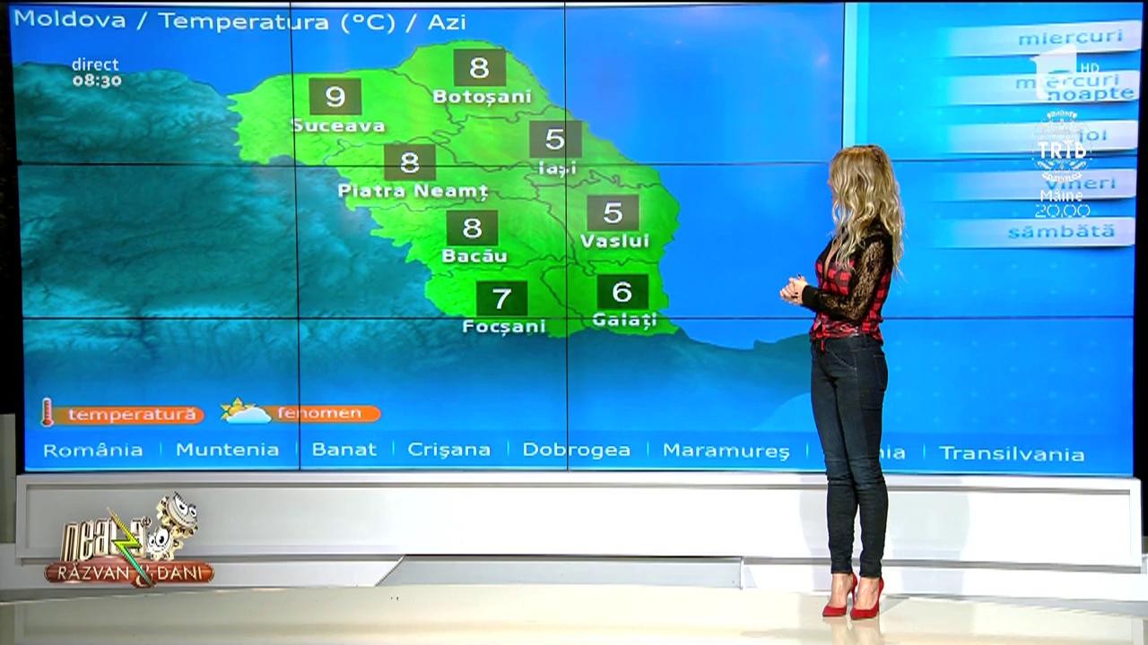 Prognoza meteo. Vine iarna! Unde vor fi precipitații sunt mixte