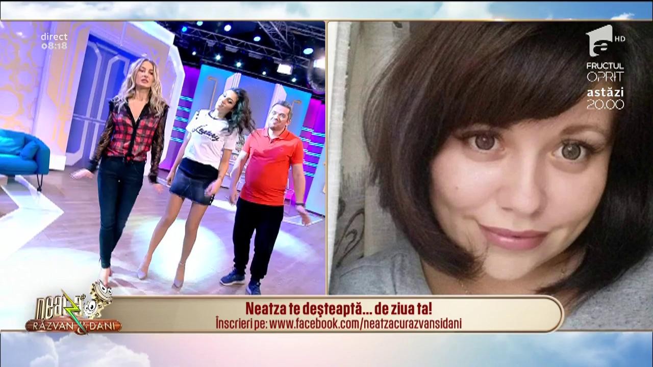 Neatza te deşteaptă... de ziua ta! La mulți ani, Oana!