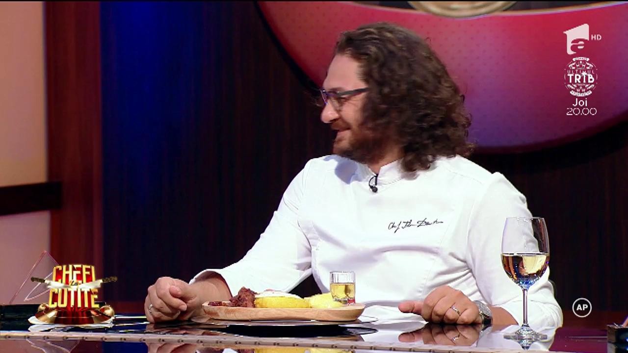 Jurații, fericiți că mănâncă, în sfârșit, carne. Chef Sorin Bontea: ”Ați avut noroc. Îmi era foame”