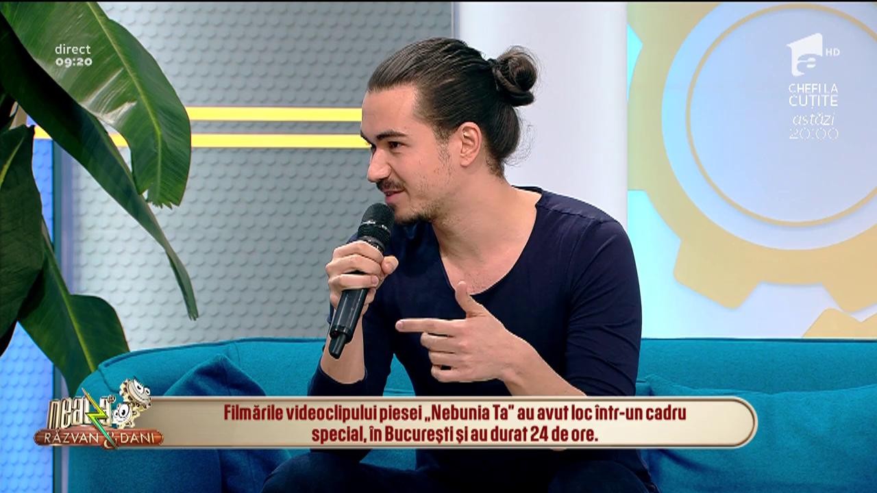 Dael Damșa c&acirc;ntă, la Neatza, melodia "Nebunia ta"