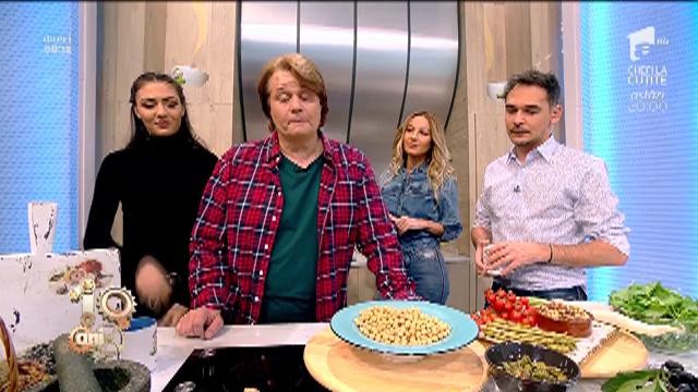 Reţeta zilei! Vlăduț gătește "Salată din năut"