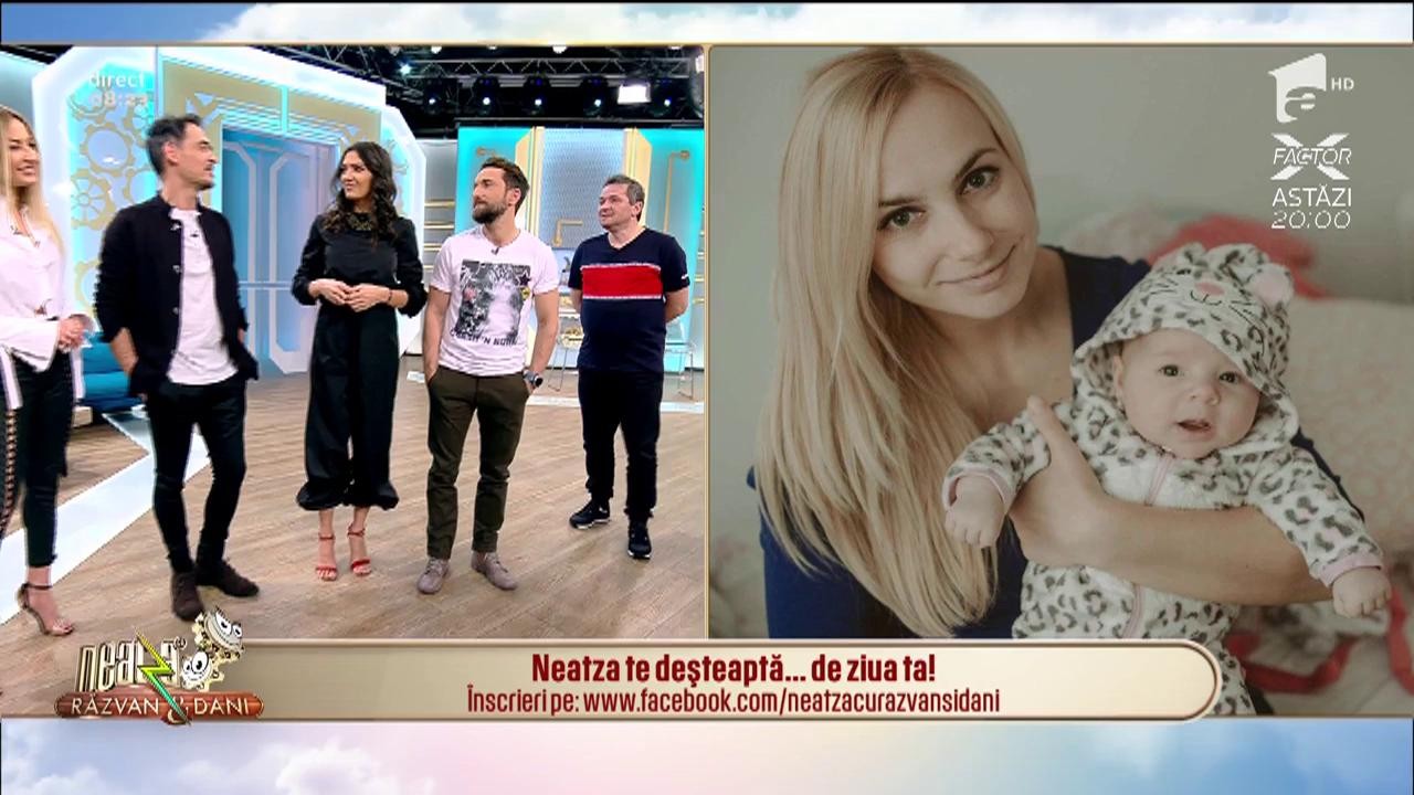 Neatza te deşteaptă... de ziua ta! La mulți ani, Alina!