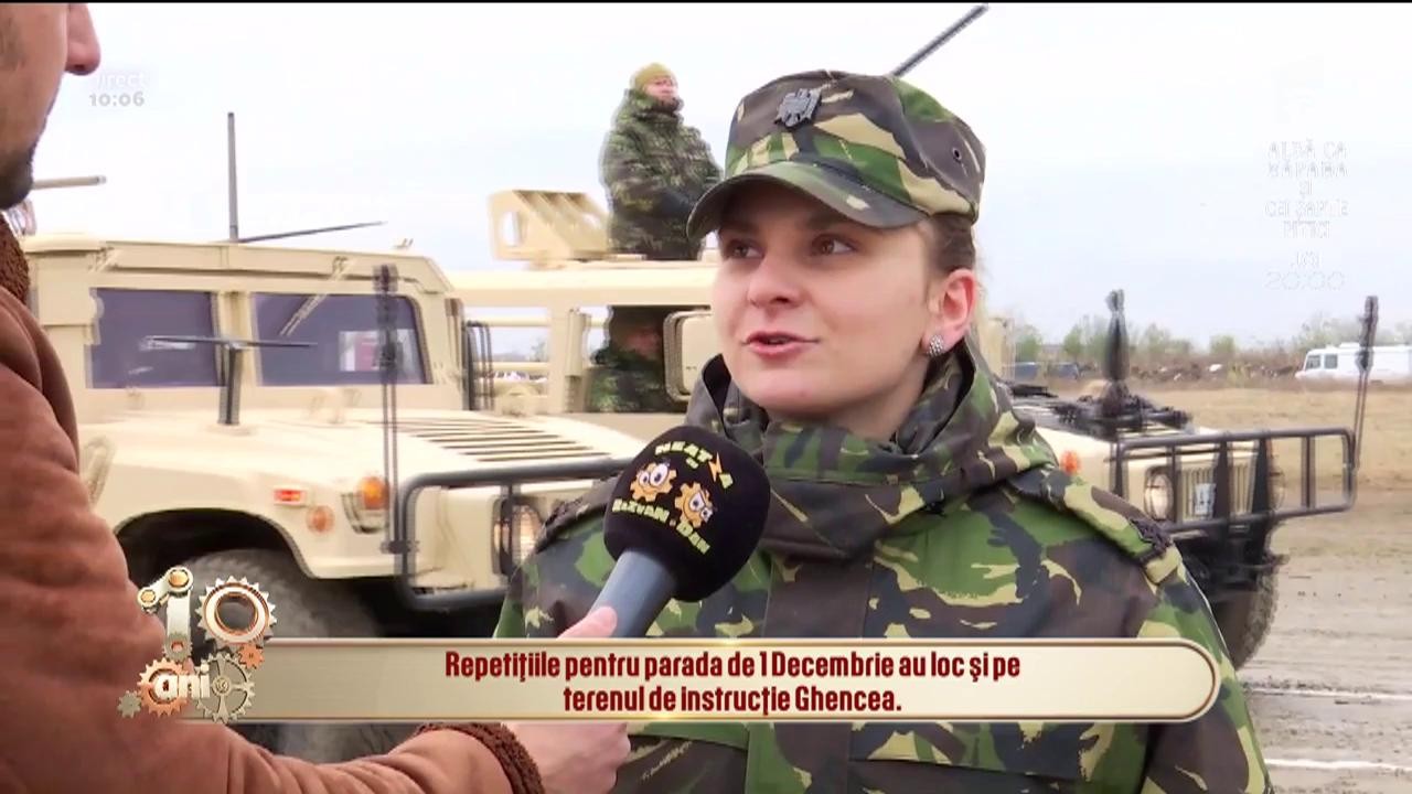 Pregătiri &icirc;n toi pentru parada de 1 Decembrie