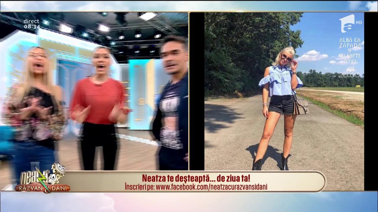 Neatza te deşteaptă... de ziua ta! La mulți ani, Andra!