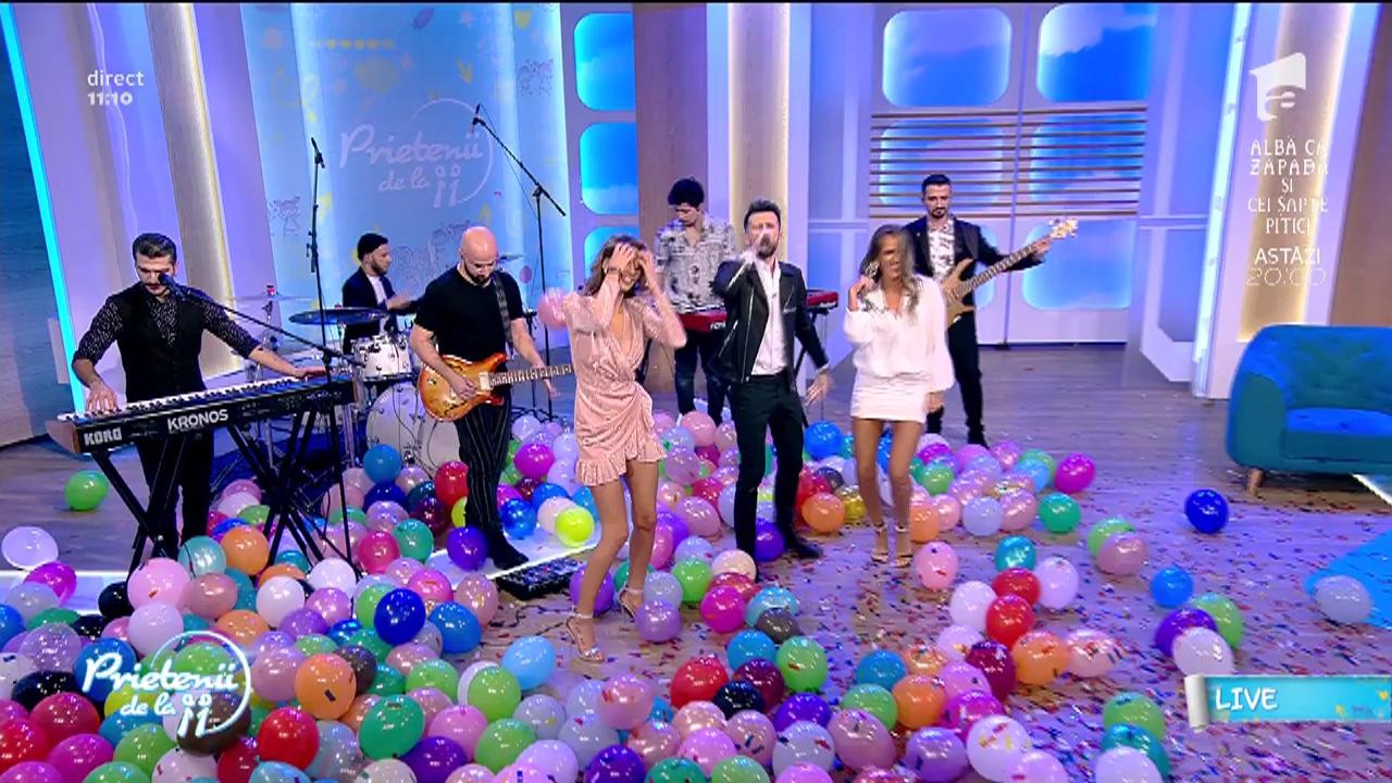 25 de ani Antena 1. „Prietenii de la 11” au dat startul distracției! Freestay a făcut spectacol – VIDEO