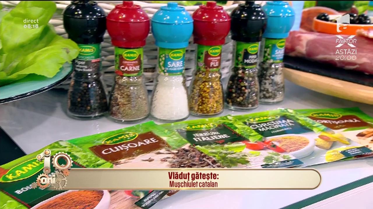 Rețeta zilei! Vlăduț ne gătește &bdquo;Mușchiuleț catalan&rdquo;