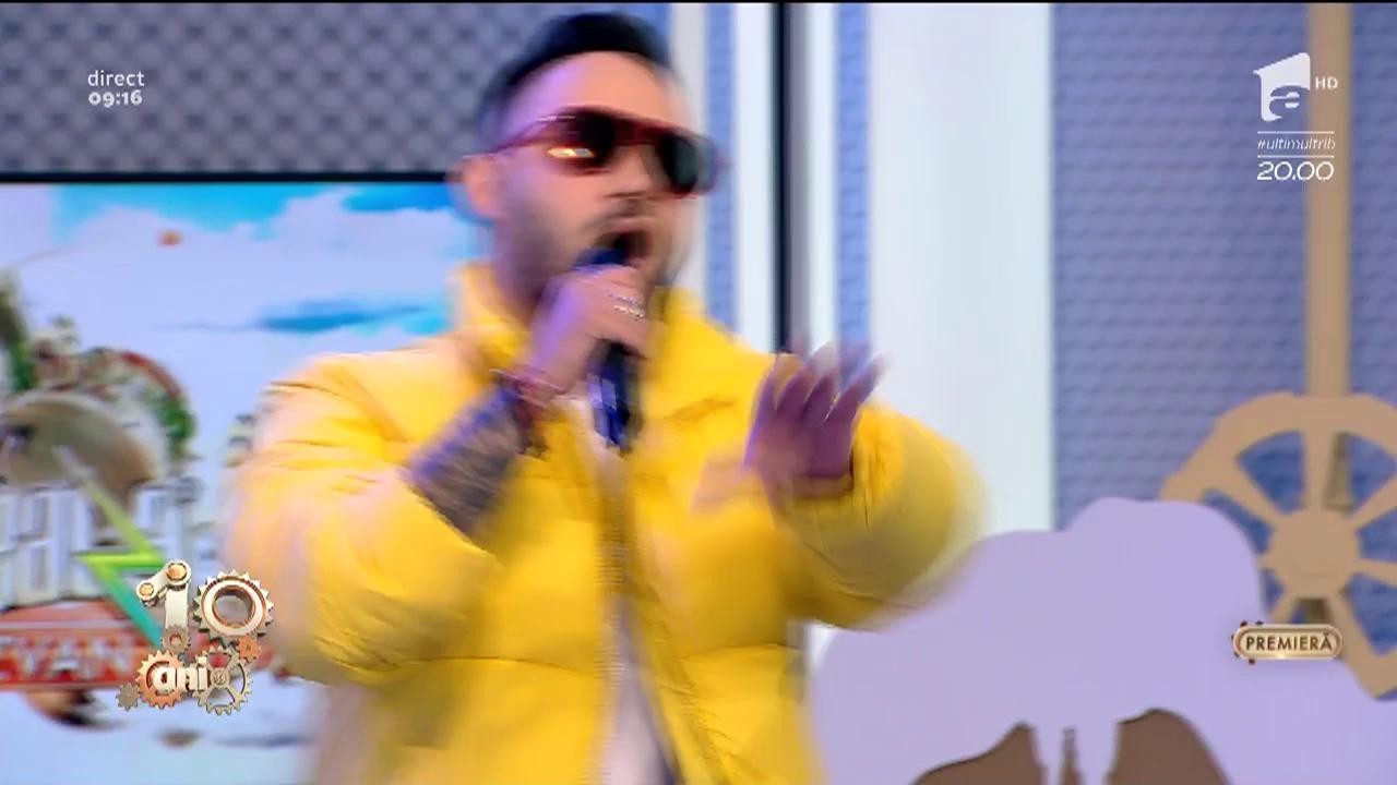 Mario Joy c&acirc;ntă, la Neatza, melodia "Mi Casa"