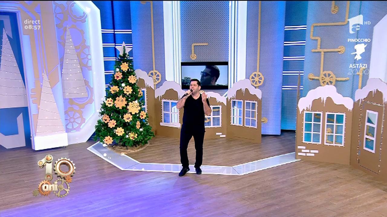 Serkan c&acirc;ntă, la Neatza, melodia "Guzel"