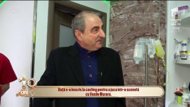 Vasile Muraru &icirc;și caută partener de scenă: "&Icirc;mi trebuie un animăluț &icirc;ntr-o piesă de teatru"