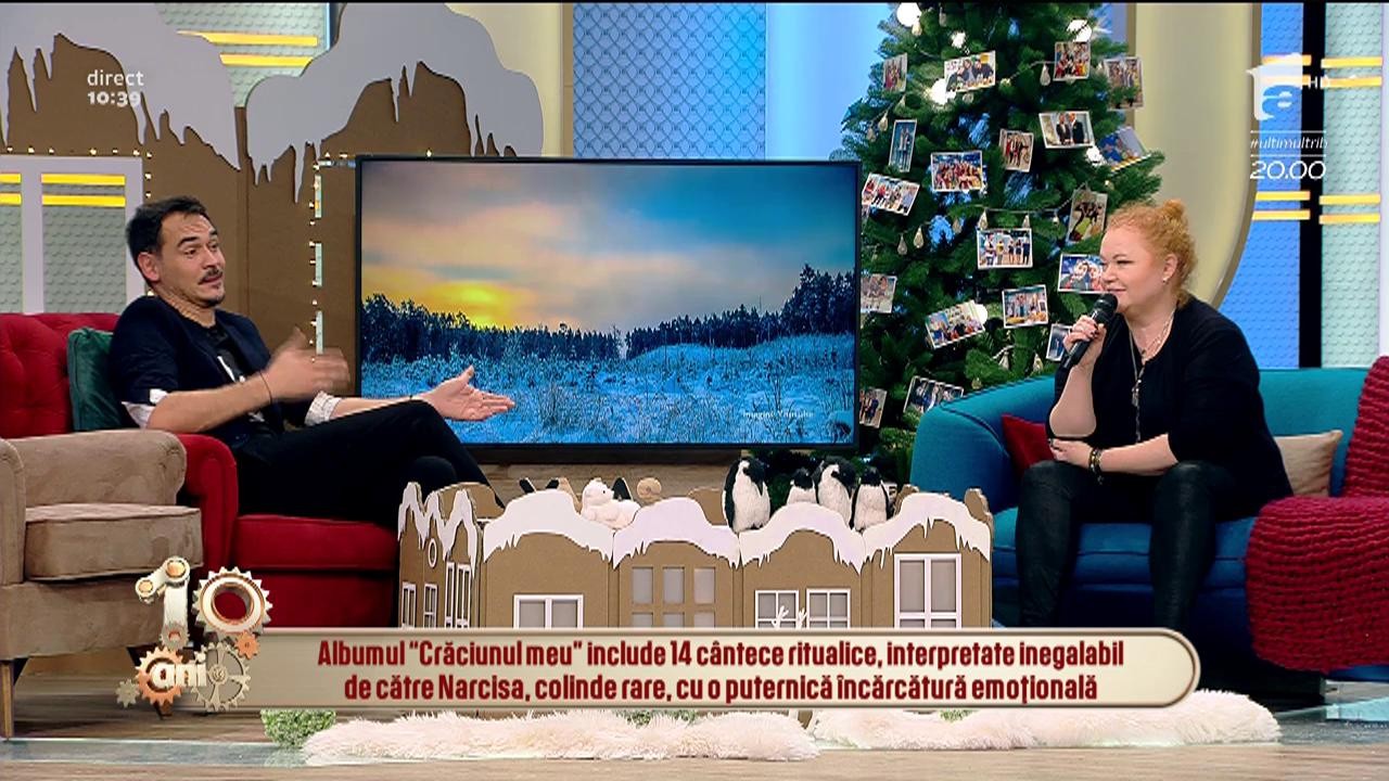 Narcisa Suciu revine cu un material discografic de colinde, melodii culese de la măicuțele Mănăstirii B&acirc;rsana, din Maramureș