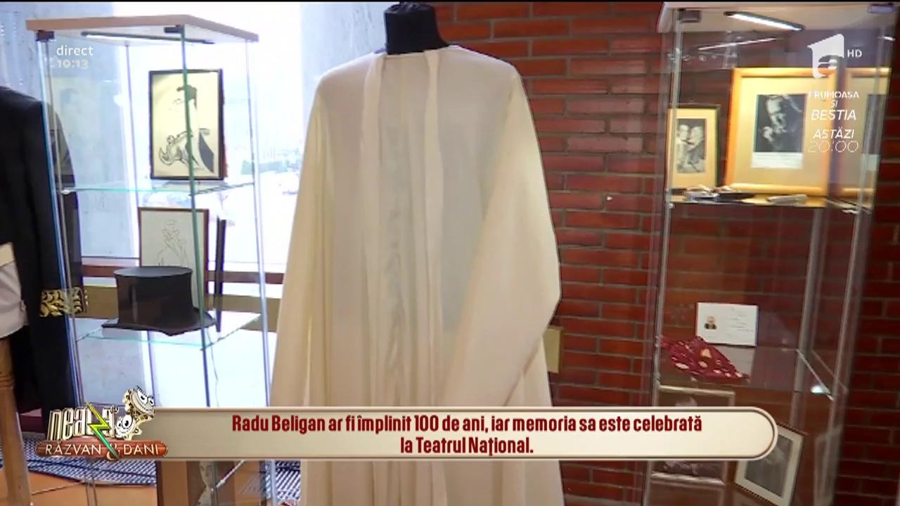 Centenarul naşterii lui Radu Beligan, sărbătorit la Muzeul Național