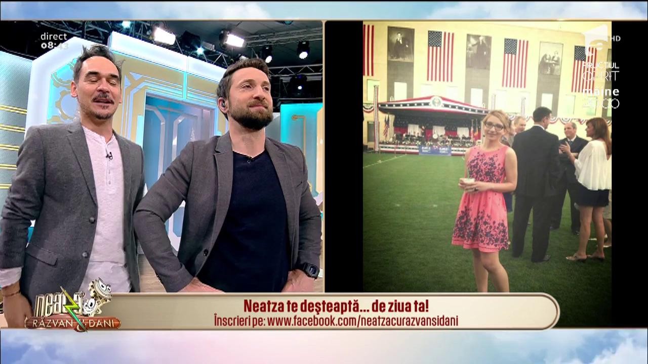 Neatza te deşteaptă... de ziua ta! La mulți ani, Aida!