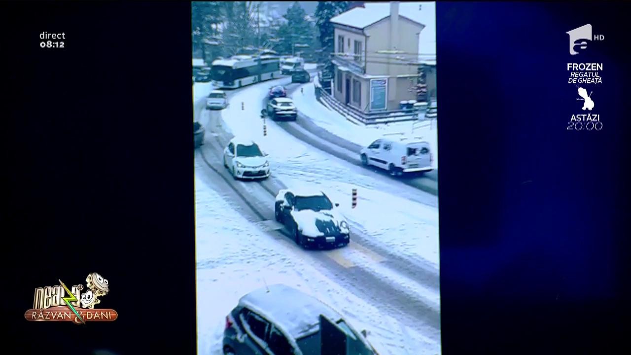 Smiley News. Ce &icirc;nseamnă să ai cauciucuri de vară pe timp de iarnă