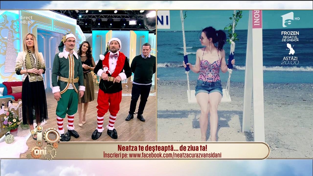 Neatza te deşteaptă... de ziua ta! La mulți ani, Andreea!