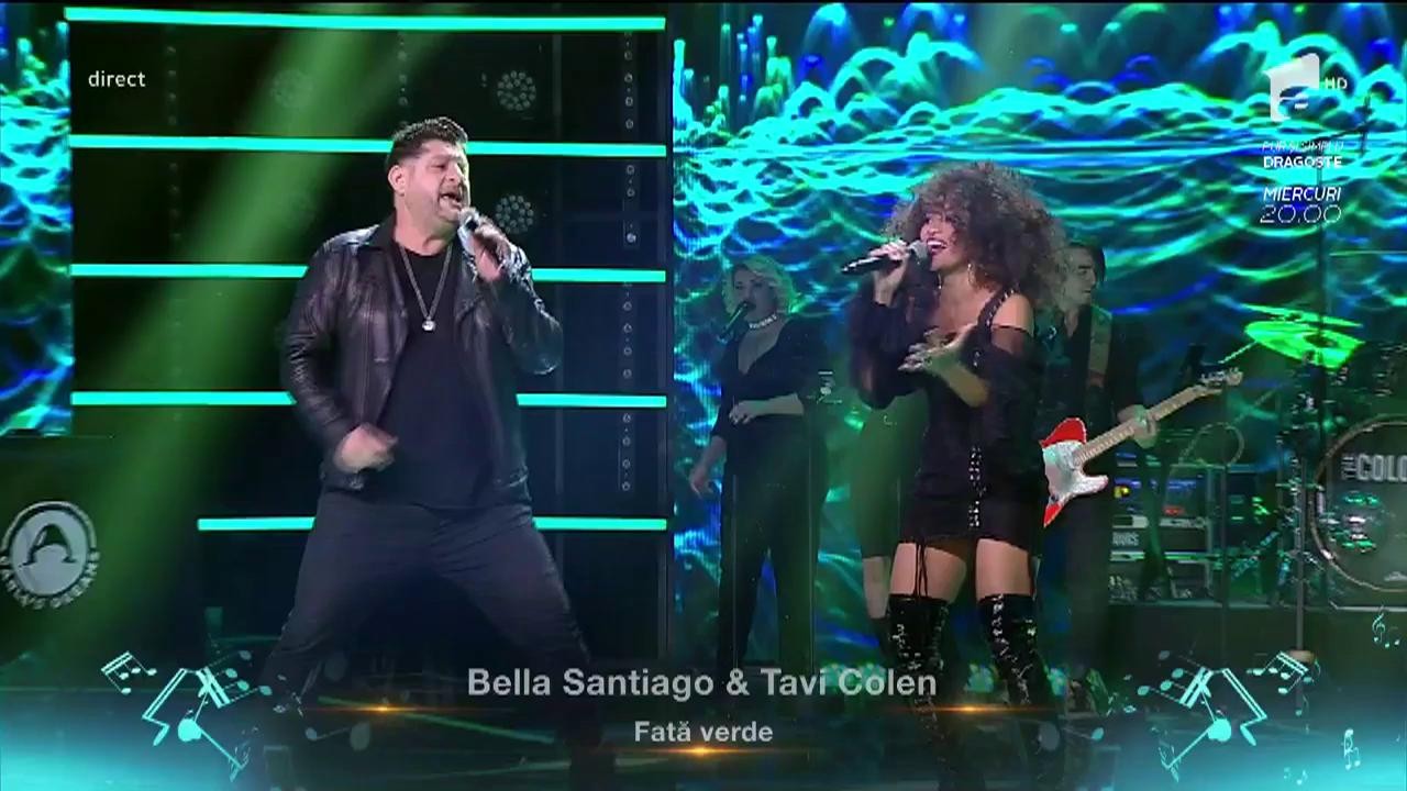 Finala X Factor 2018. Duet. Bella Santiago & Tavi Colen - "Fată verde"