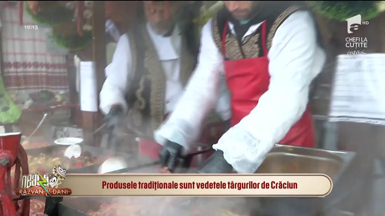 Produsele tradiționale, vedetele t&acirc;rgurilor de Crăciun