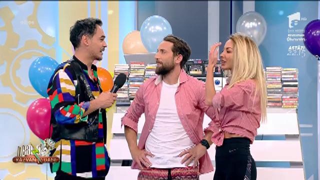 Dani și Flavia, dans &icirc;n platoul de la Neatza