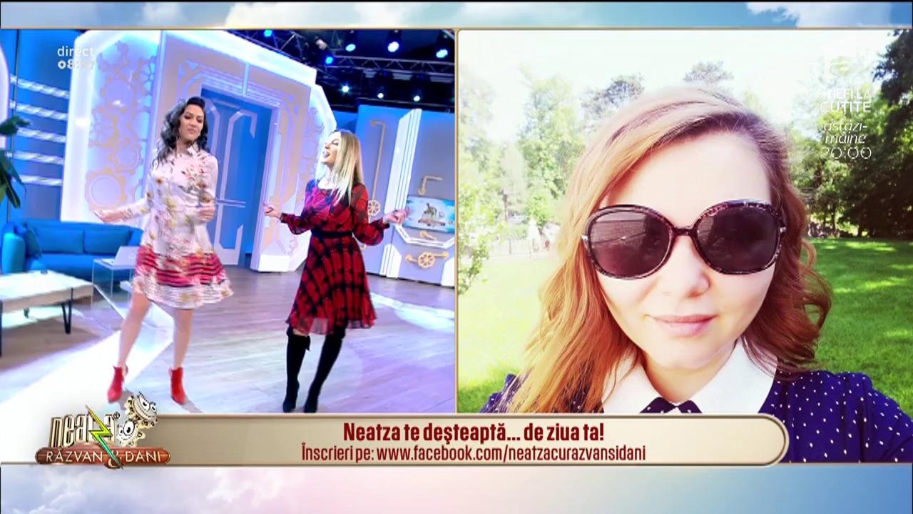 Neatza te deşteaptă... de ziua ta! La mulți ani, Ioana!