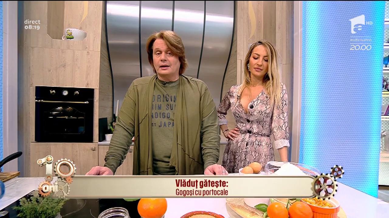 Reţeta zilei! Vlăduț prepară gogoși cu portocale