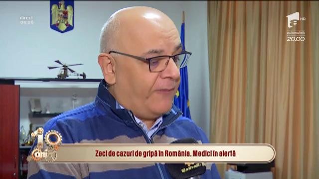 Zeci de cazuri de gripă &icirc;n Rom&acirc;nia, Medici &icirc;n alertă