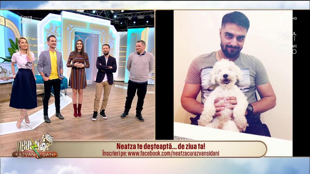 Neatza te deşteaptă... de ziua ta! La mulți ani, Grațian!