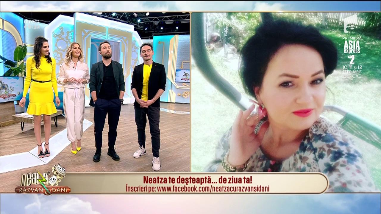 Neatza te deşteaptă... de ziua ta! La mulți ani, Carmen!