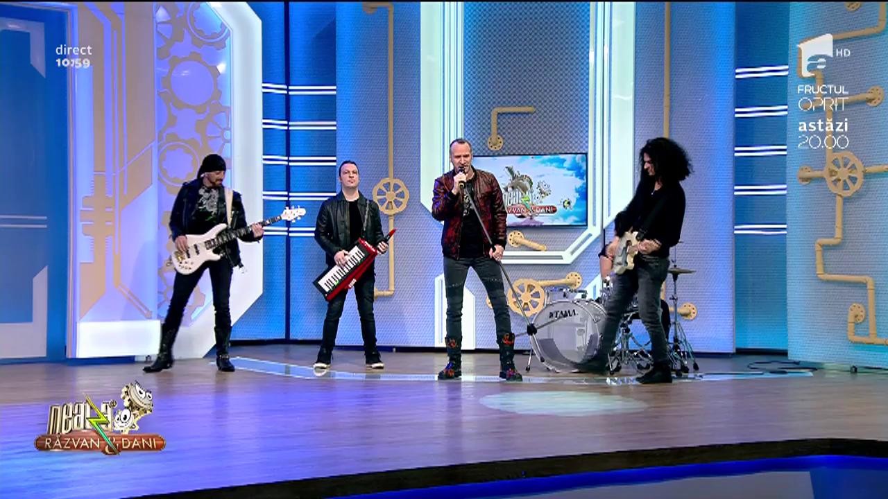 Talisman cantă, la Neatza, melodia "Eu te-am iubit"