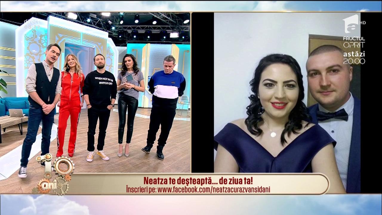 Neatza te deşteaptă... de ziua ta! La mulți ani, Ancuţa!