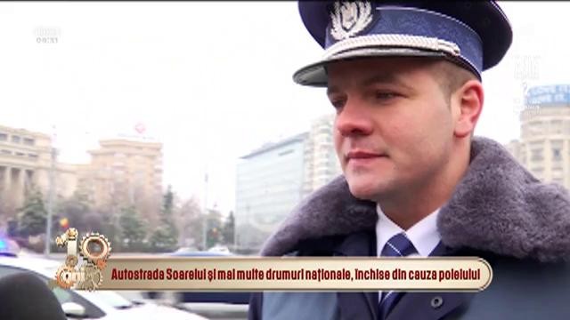 Recomandările polițiștilor pentru șoferi
