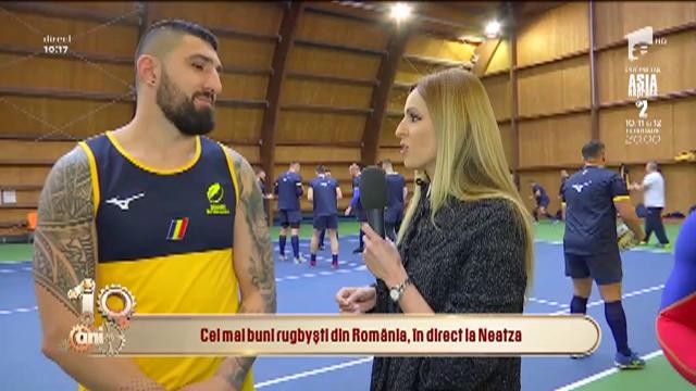 Cei mai buni rugbyşti din Rom&acirc;nia, &icirc;n direct la Neatza